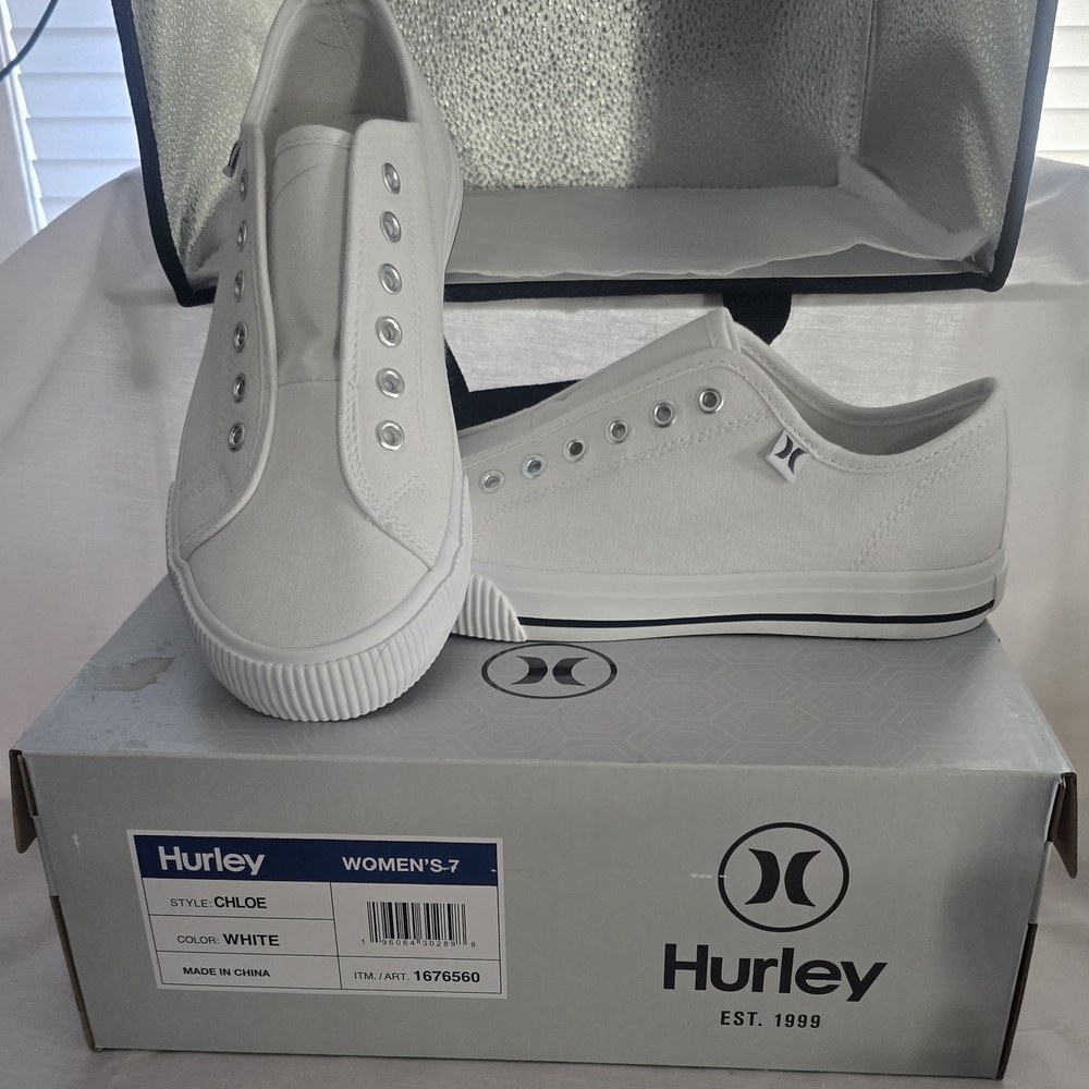 Hurley Women's White Sneakers